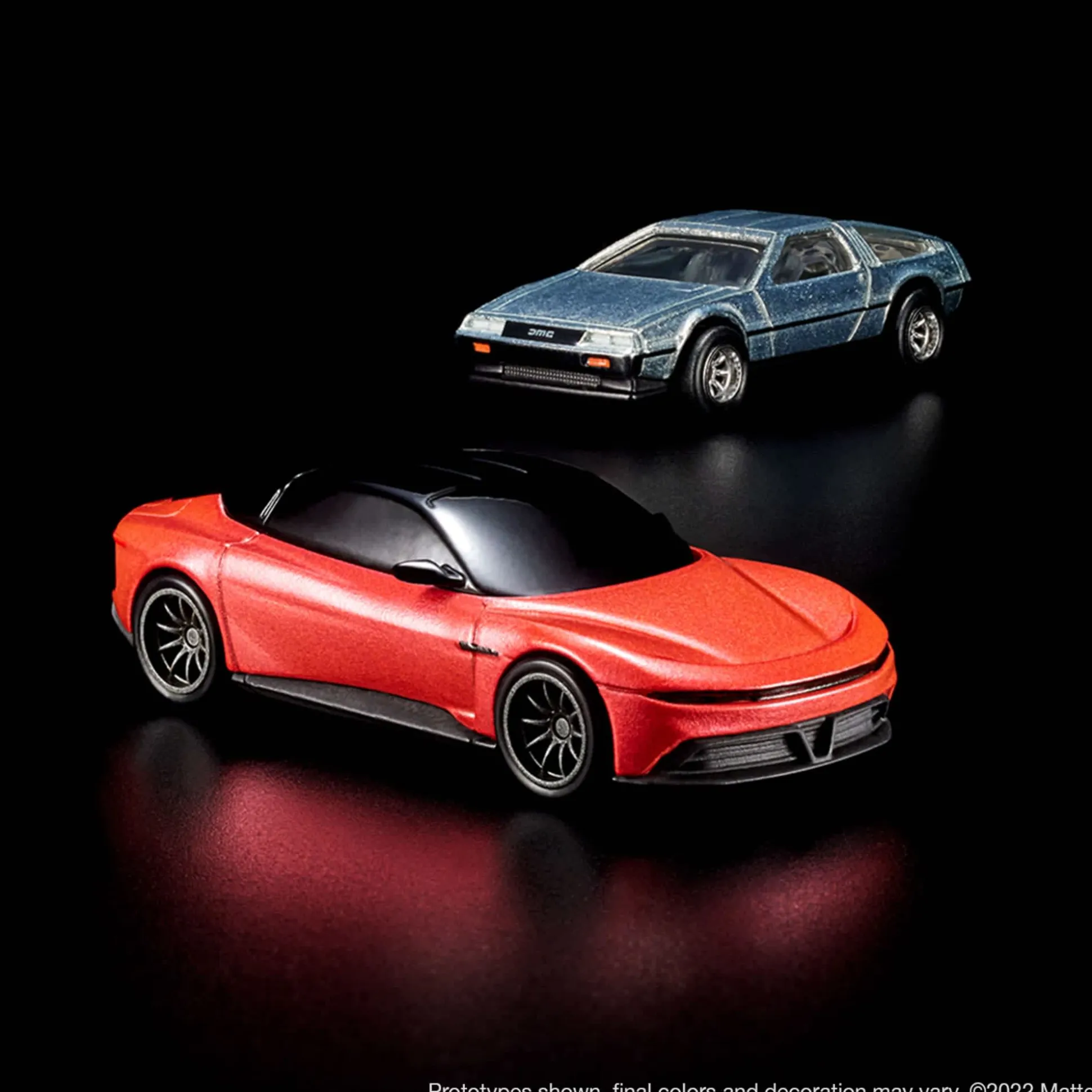 Hot Wheels x DeLorean DMC-12 & Alpha5 Collector Set
