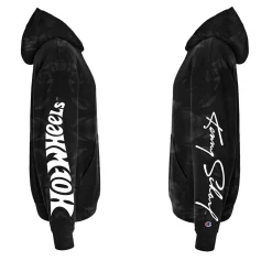 Hot Wheels x Kenny Scharf Black Tie Dye Hoodie