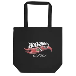 Hot Wheels x Kenny Scharf Black Tote Bag
