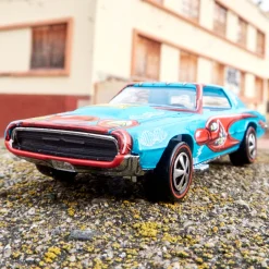 Hot Wheels x Kenny Scharf Signed Custom T-Bird