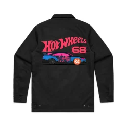Hot Wheels x Mercedes Benz Black Work Jacket