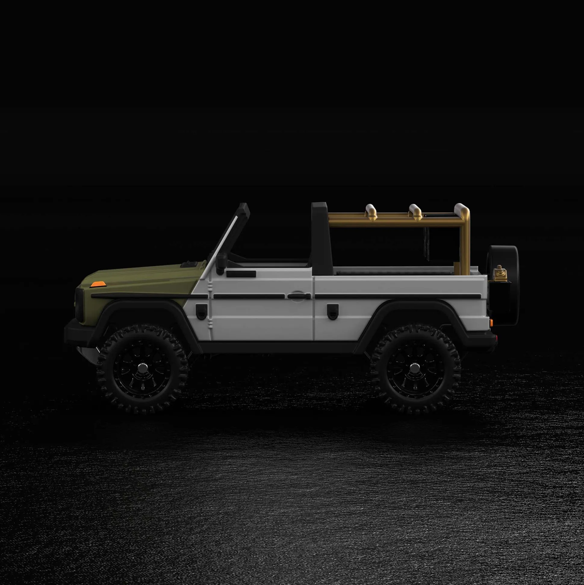 Hot Wheels x Mercedes-Benz Project G-class Past II Future designed by NIGO