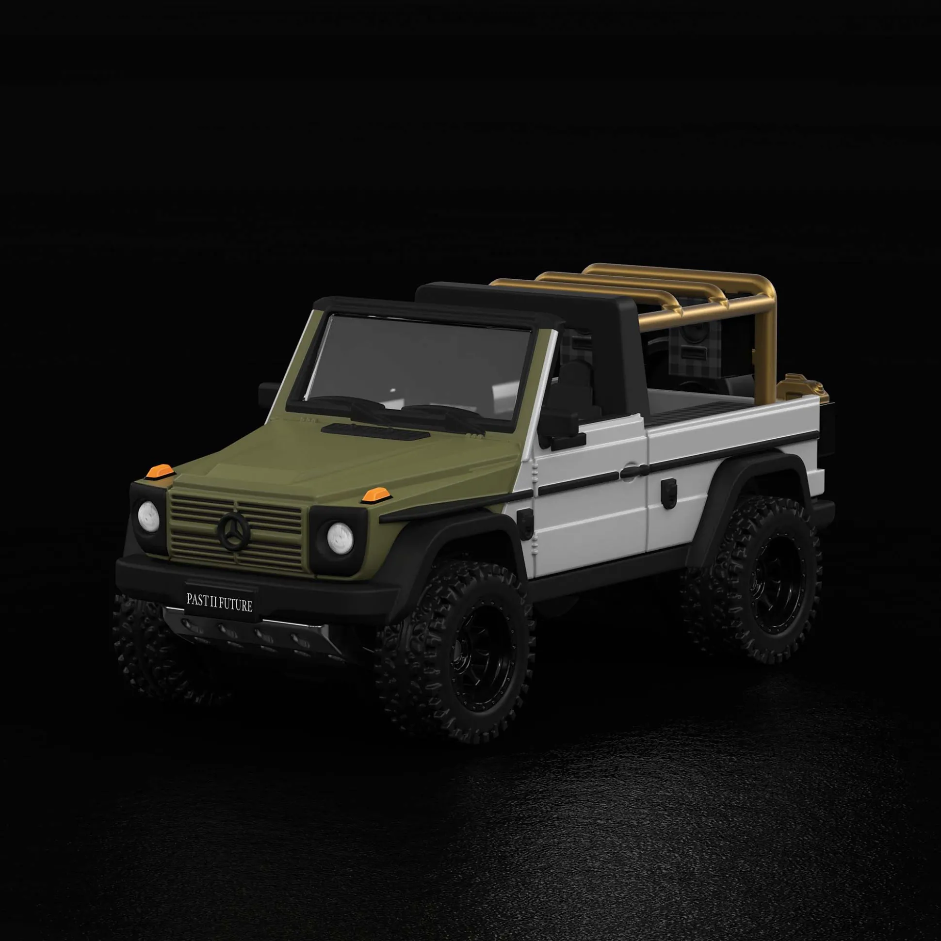 Hot Wheels x Mercedes-Benz Project G-class Past II Future designed by NIGO