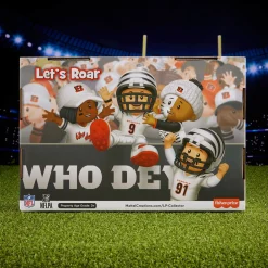 Little People Collector Cincinnati Bengals Alternate Jersey Figure Set