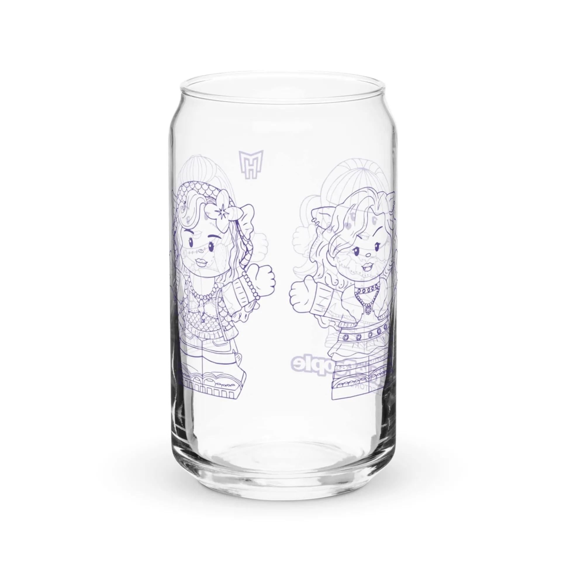 Little People Collector Monster High Clear Glass