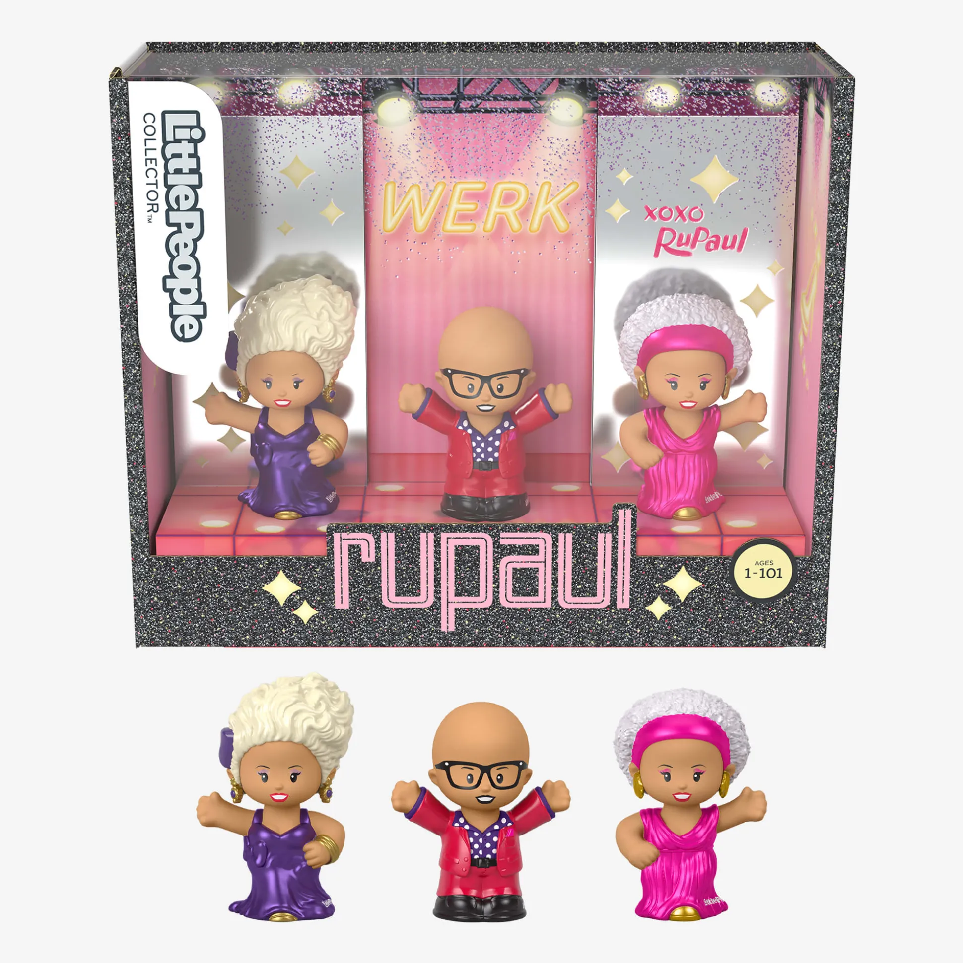 Little People Collector Rupaul Special Edition Figure Set