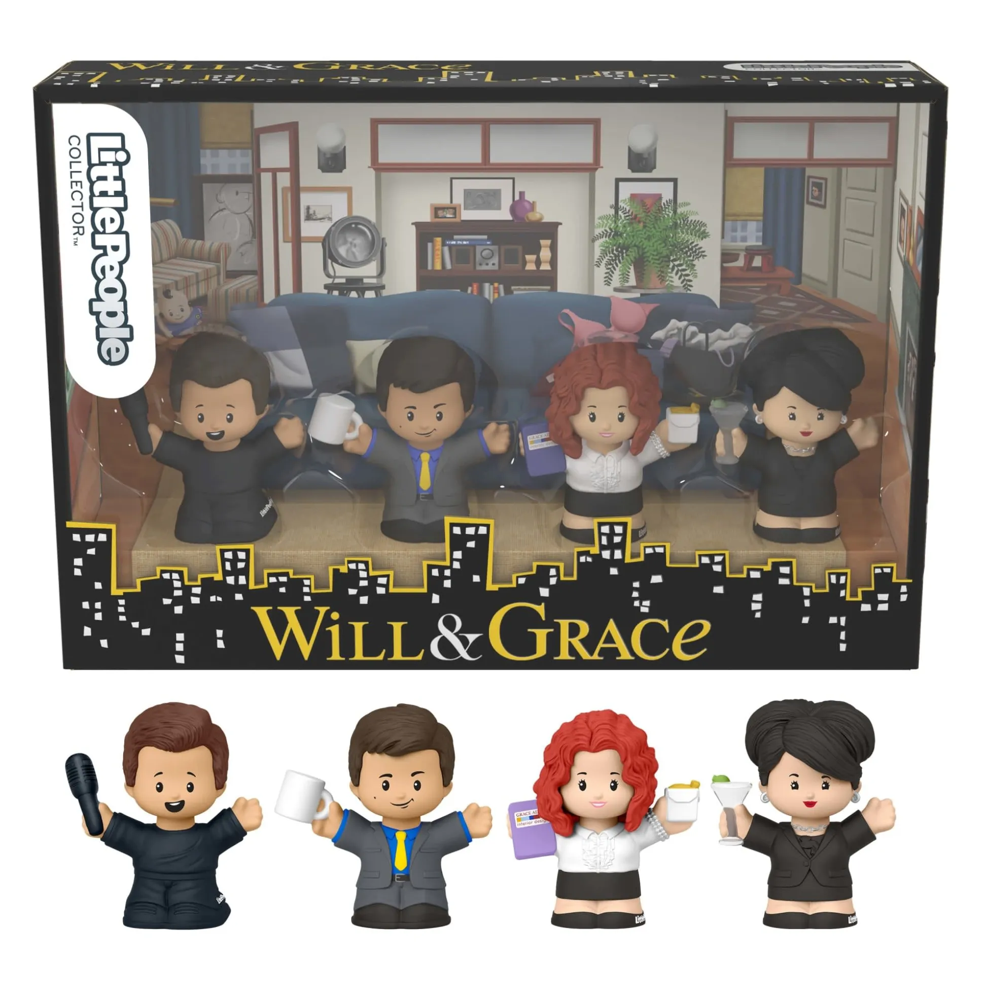 Little People Collector Will and Grace TV Series Special Edition Set