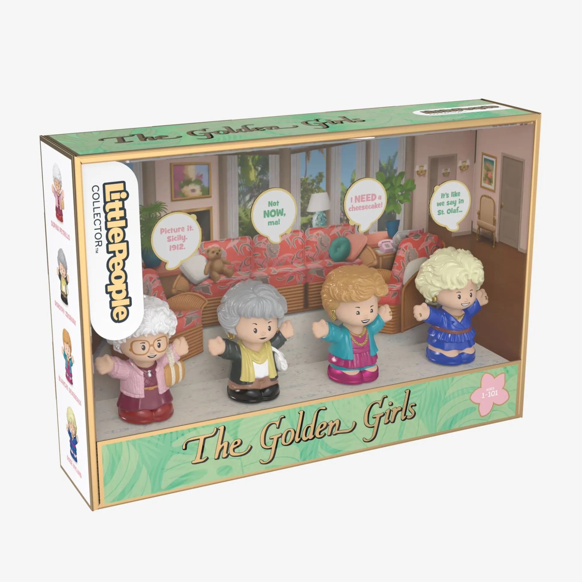 Little People Collector The Golden Girls Figures