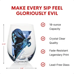 Masters of the Universe™ 2026 Movie Skeletor™ Stemless Glasses (Mattel Creations)
