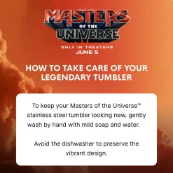 Masters of the Universe™ 2026 Movie Tumbler - I Have The Power (Mattel Creations)