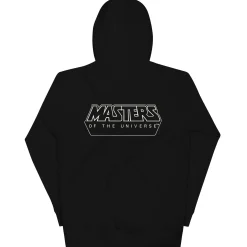 Masters of the Universe Club Grayskull Black Embroidered Hoodie
