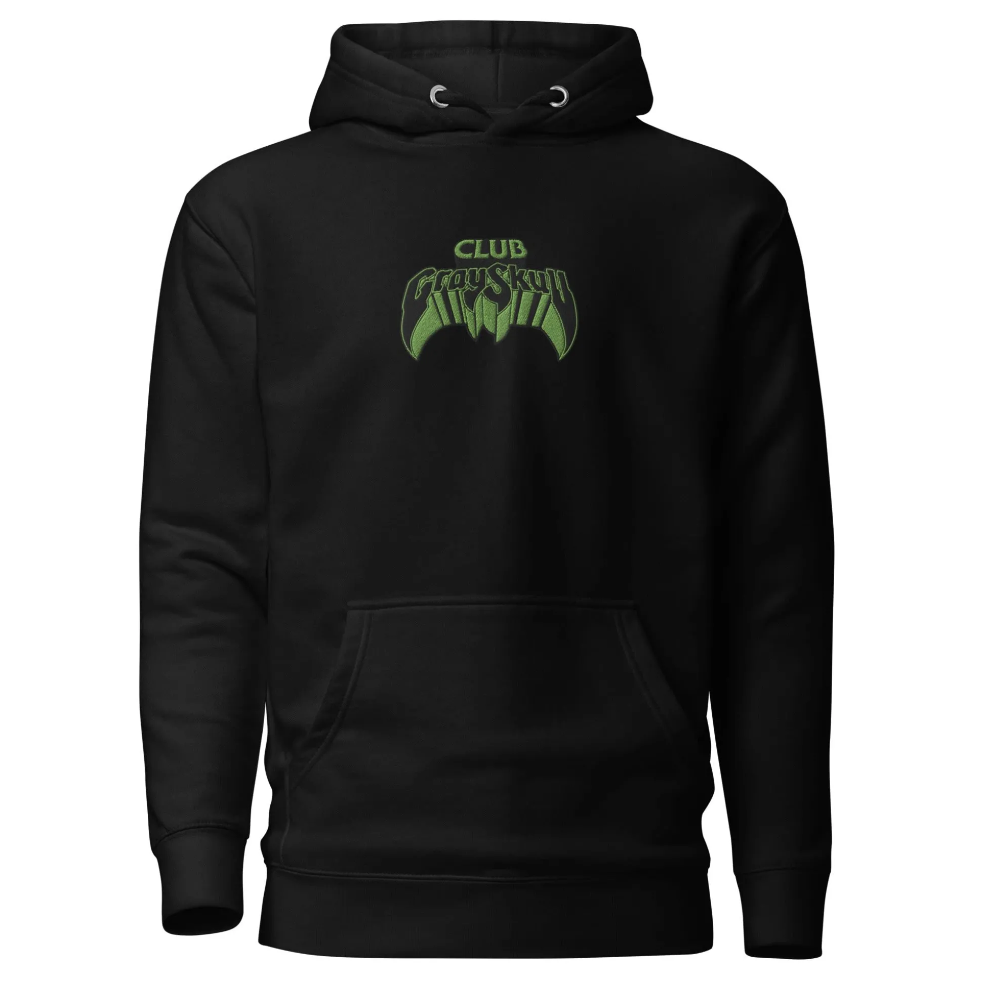 Masters of the Universe Club Grayskull Black Embroidered Hoodie
