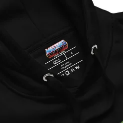 Masters of the Universe Club Grayskull Black Embroidered Hoodie