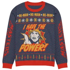 Masters of the Universe He-Man Blue Ugly Sweater