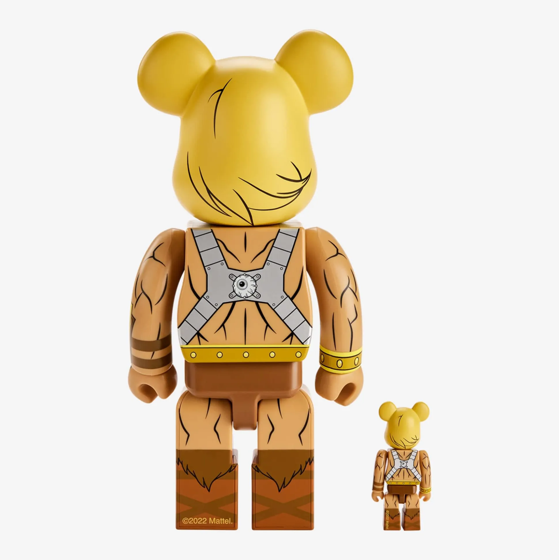 Masters of the Universe He-Man BE@RBRICK 100% & 400%