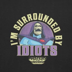 Masters of the Universe Movie Skeletor Surrounded Black T-shirt