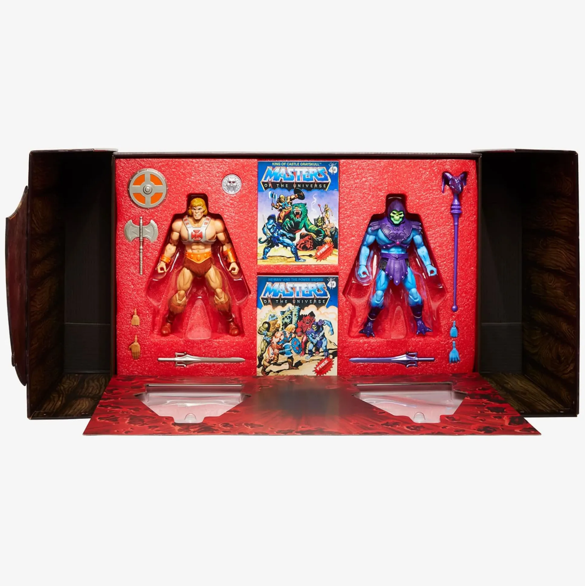 Masters of the Universe Masterverse He-Man vs Skeletor 40th Anniversary