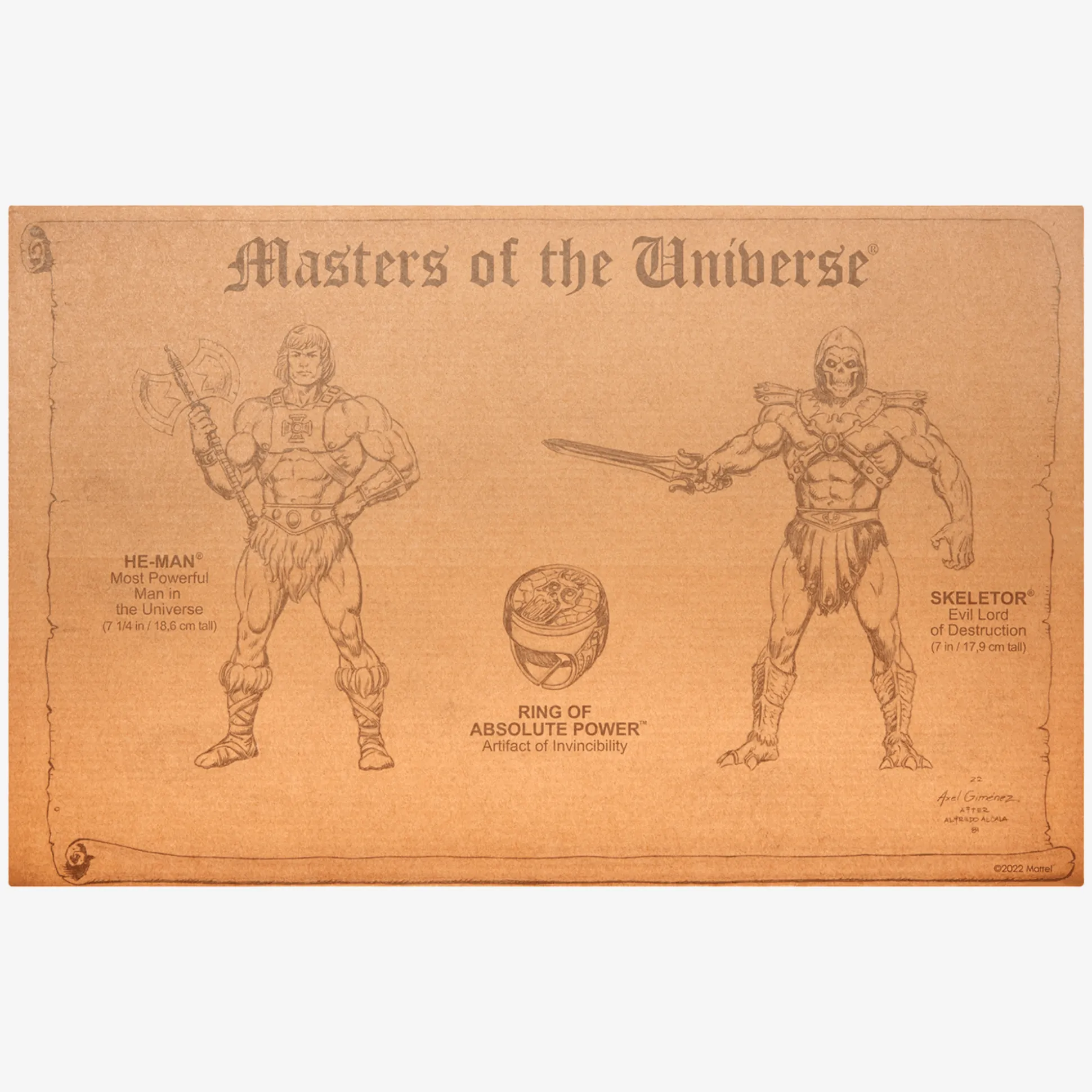 Masters of the Universe Masterverse He-Man vs Skeletor 40th Anniversary
