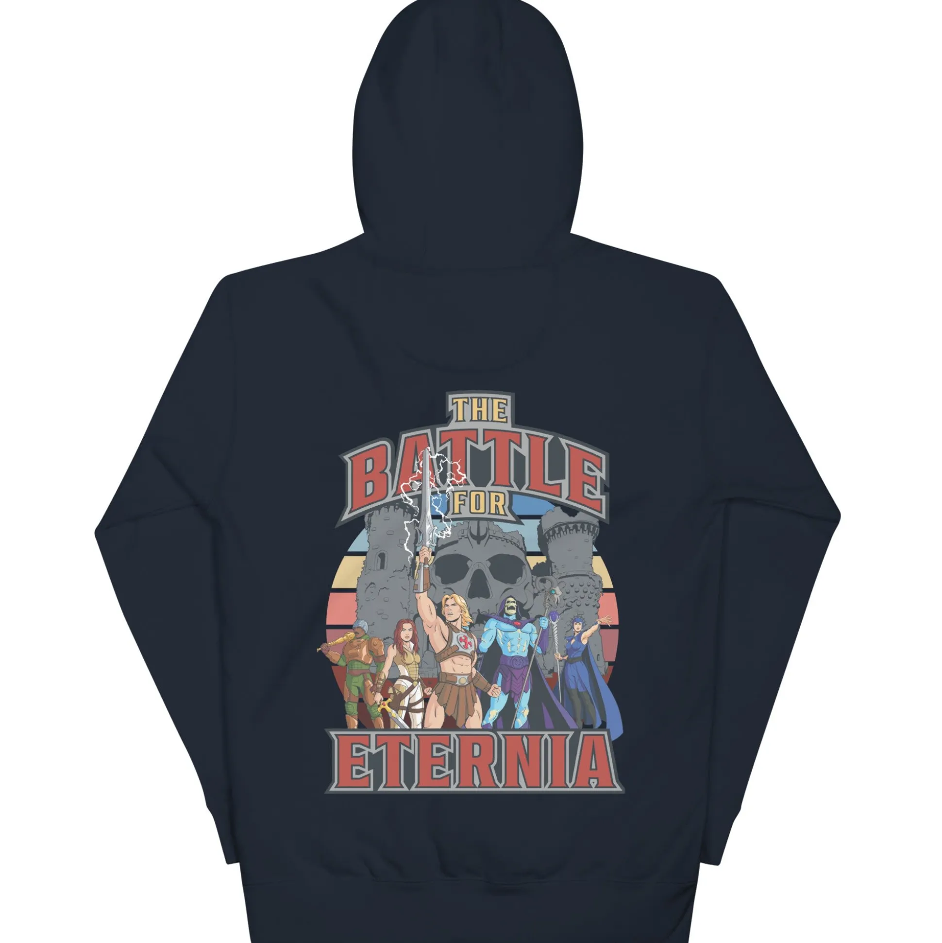 Masters of the Universe Movie Battle for Eternia Navy Hoodie