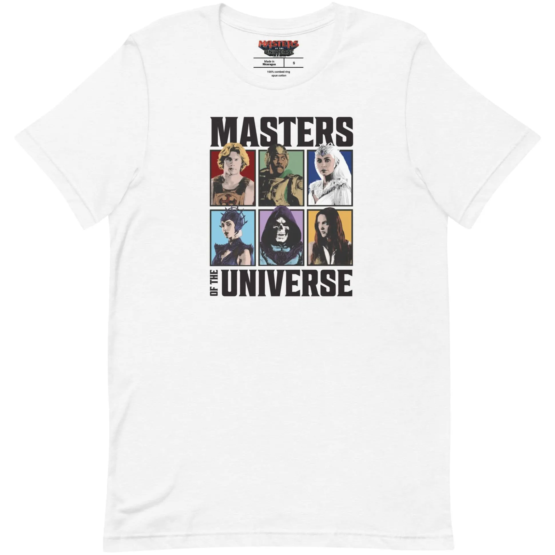 Masters of the Universe Movie Characters White T-shirt