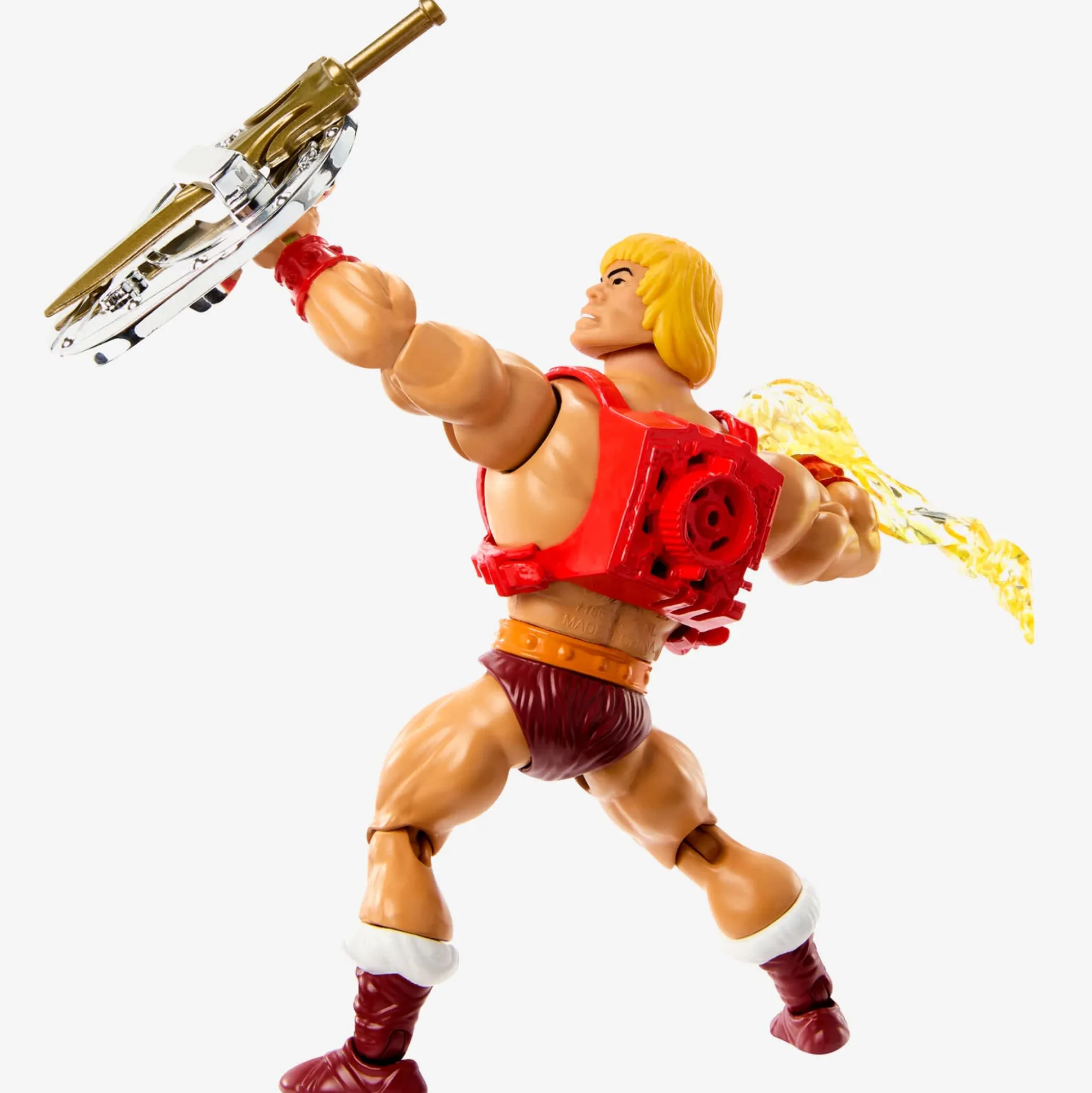 Masters of the Universe Origins Thunder Punch He-Man Deluxe Action Figure