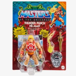 Masters of the Universe Origins Thunder Punch He-Man Deluxe Action Figure