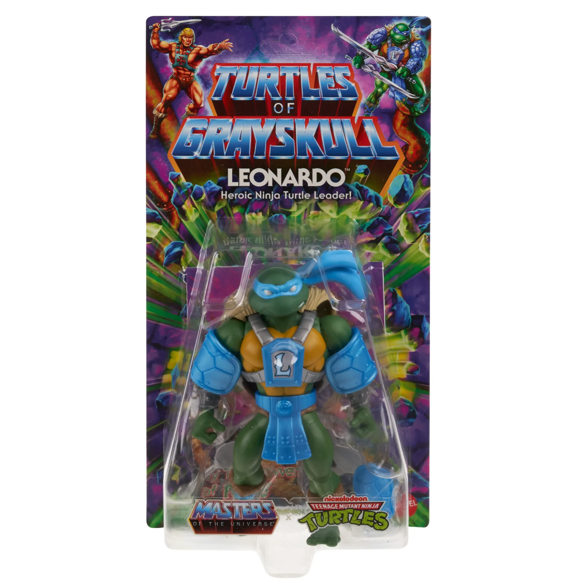 Masters of the Universe Origins Turtles of Grayskull Leonardo Action Figure