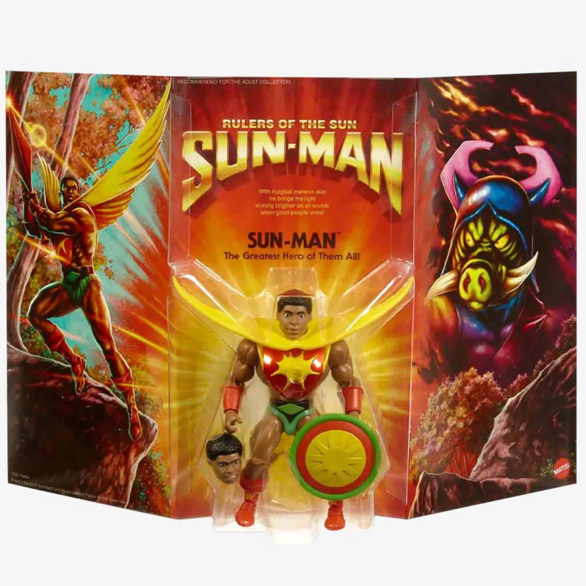 Masters of the Universe Origins Sun-Man Action Figure
