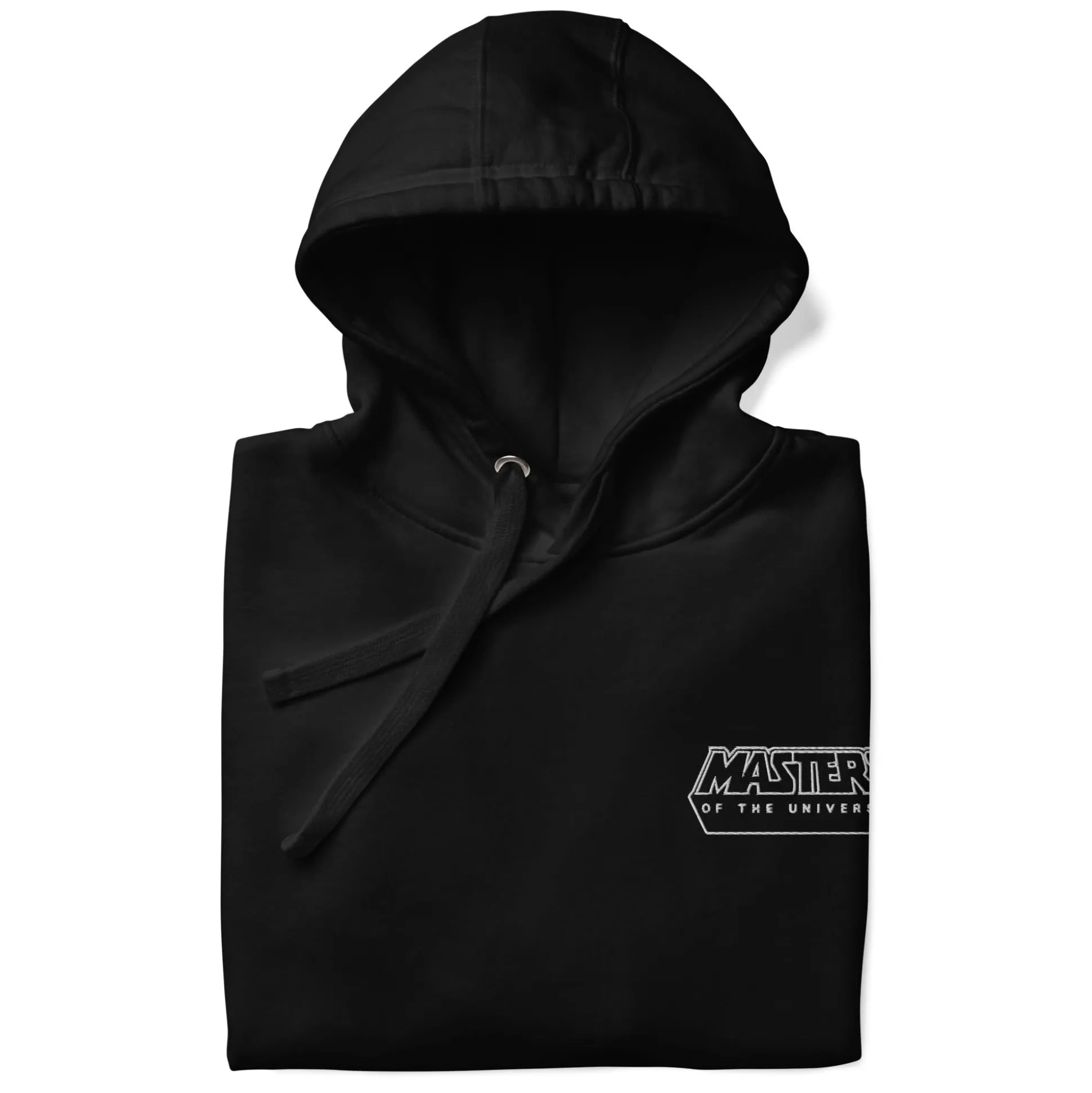 Masters of the Universe Skeletor Love Language Embroidered Black Hoodie