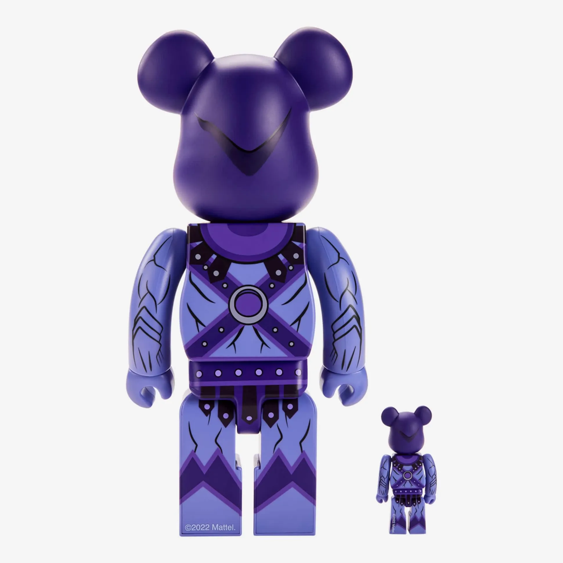 Masters of the Universe Skeletor BE@RBRICK 100% & 400%