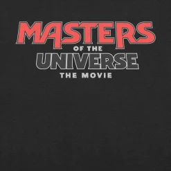 Masters of the Universe The Movie Logo Black T-Shirt