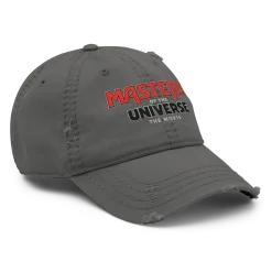 Masters of the Universe The Movie Logo Grey Dad Hat