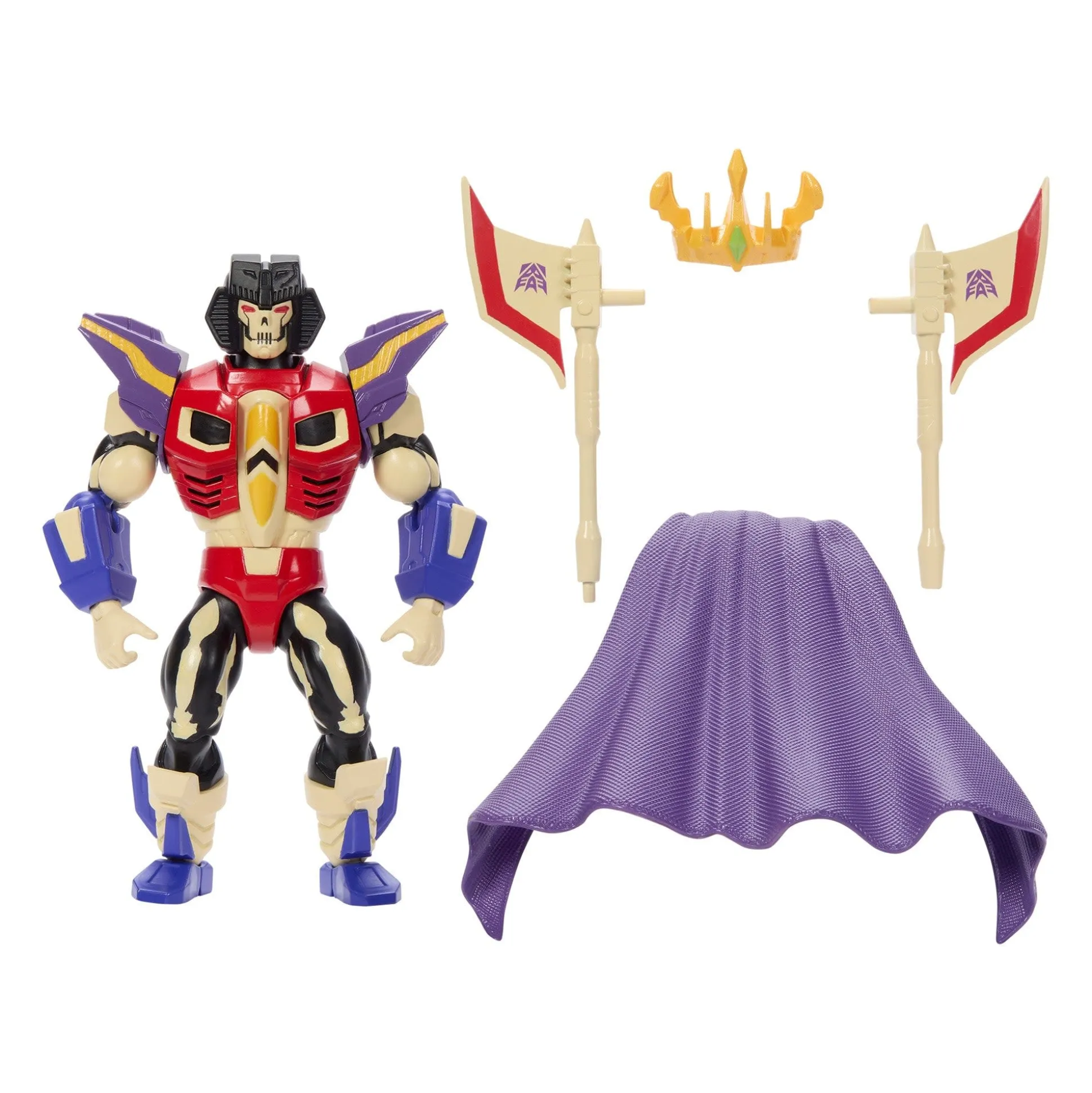 Masters of the Universe x Transformers Starscream Armor Scare Glow Action Figure