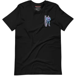 Masters of the Universe Gym Bro Skeletor Ab Power Black T-shirt
