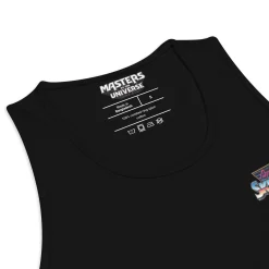 Masters of the Universe Gym Bro Skeletor Strong Black Tank Top