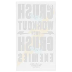 Masters of the Universe Gym Bro Skeletor Crush Your Workout White Gym Towel