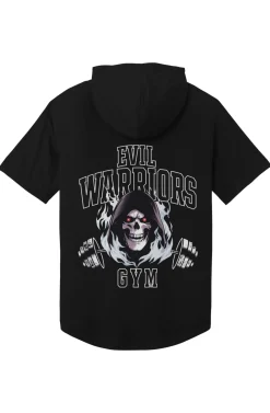Masters of the Universe Movie Skeletor No Pain No Gain Black Short Sleeved Hoodie
