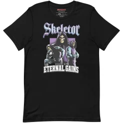 Masters of the Universe Movie Skeletor Eternal Gains Black T-shirt