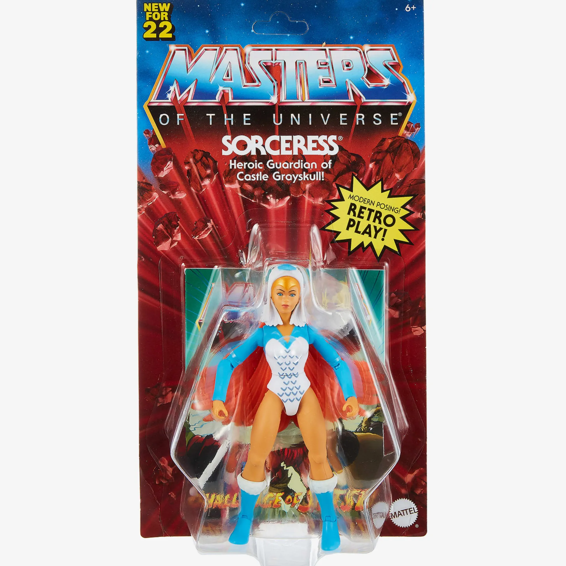 Masters of the Universe Origins Sorceress Collector Action Figure with Accessory