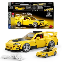Mattel Brick Shop Hot Wheels ’07 Honda S2000 Building Set