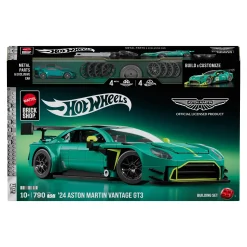 Mattel Brick Shop Hot Wheels ’24 Aston Martin Vantage GT3 Building Set
