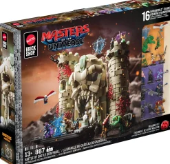 Mattel Brick Shop Masters of the Universe Battle of Castle Grayskull Building Set