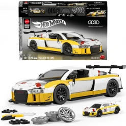 Mattel Brick Shop Hot Wheels ‘15 Audi R8 LMS Building Set