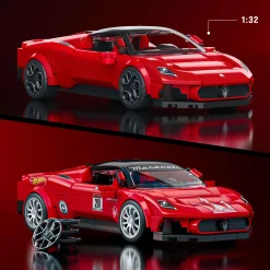 Mattel Brick Shop Hot Wheels Maserati MC20 Building Set