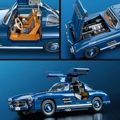 Mattel Brick Shop Hot Wheels Mercedes-Benz 300 SL Building Set