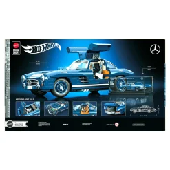 Mattel Brick Shop Hot Wheels Mercedes-Benz 300 SL Building Set