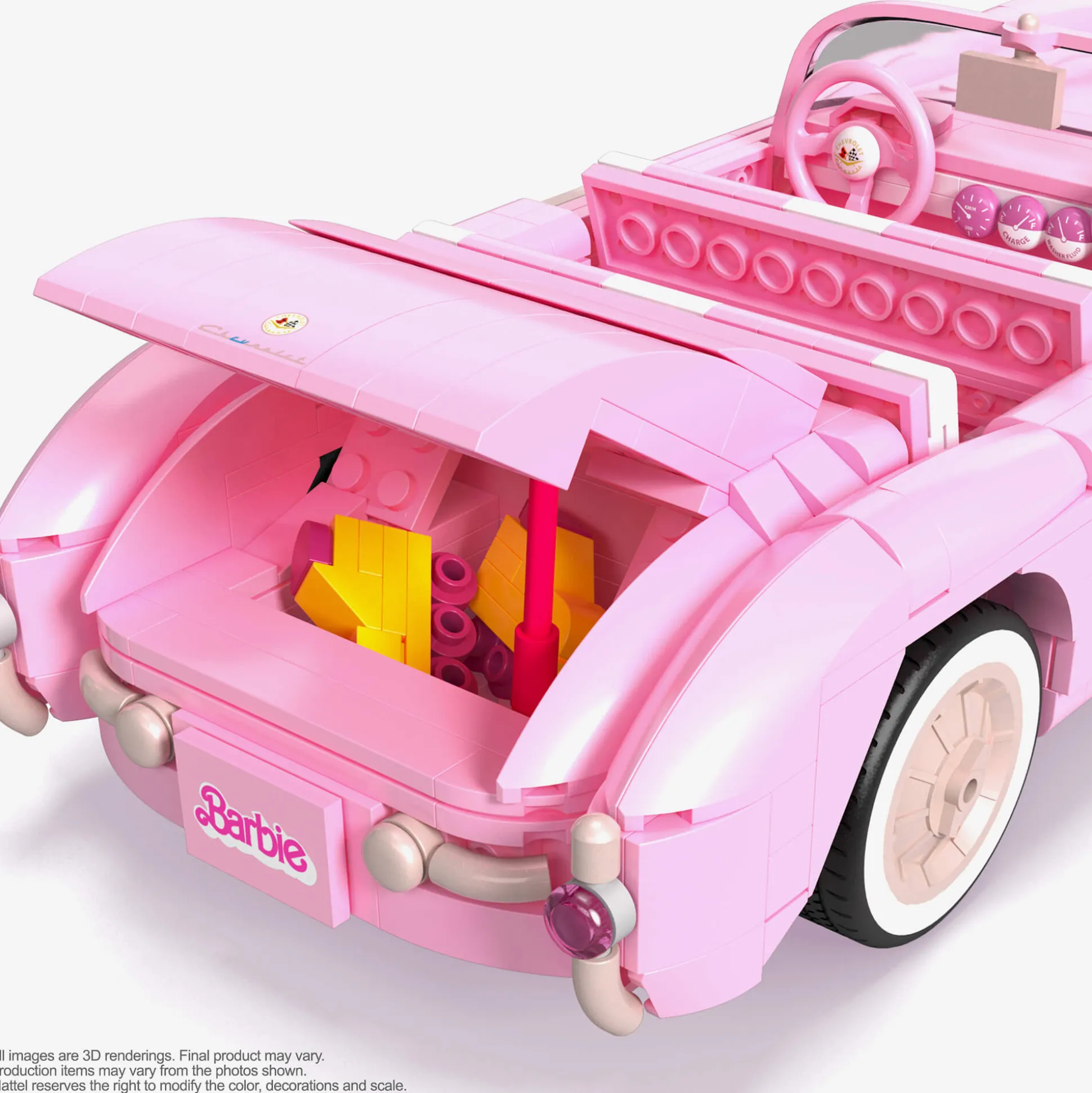 MEGA Barbie The Movie ’56 Corvette Stingray Collector Building Set