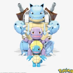 MEGA Construx Pokemon Squirtle Evolution Construction Set