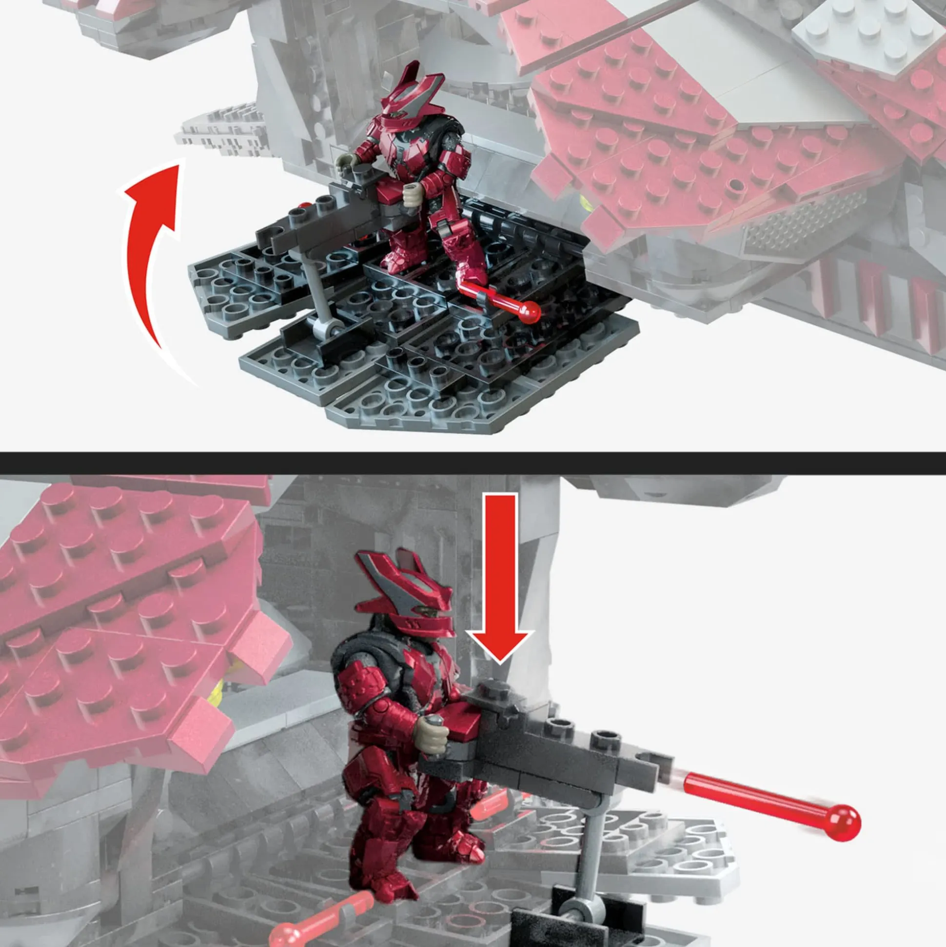 MEGA Halo Banished Phantom Building Set