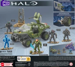 MEGA Halo FLEETCOM Warthog Vehicle Building Set